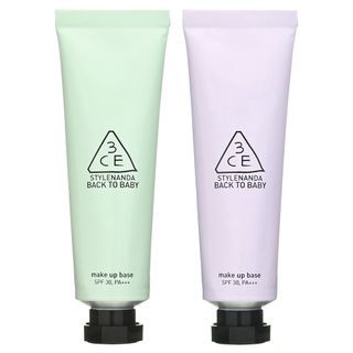 3CE - Back To Baby Make Up Base - 2 Colors