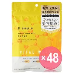 Cosmetex Roland - B:ample Vital White Beauty Serum Mask Clear (x48) (Bulk Box)