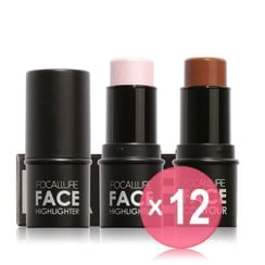 FOCALLURE - Highlighter & Contour - 4 Colors (x12) (Bulk Box)