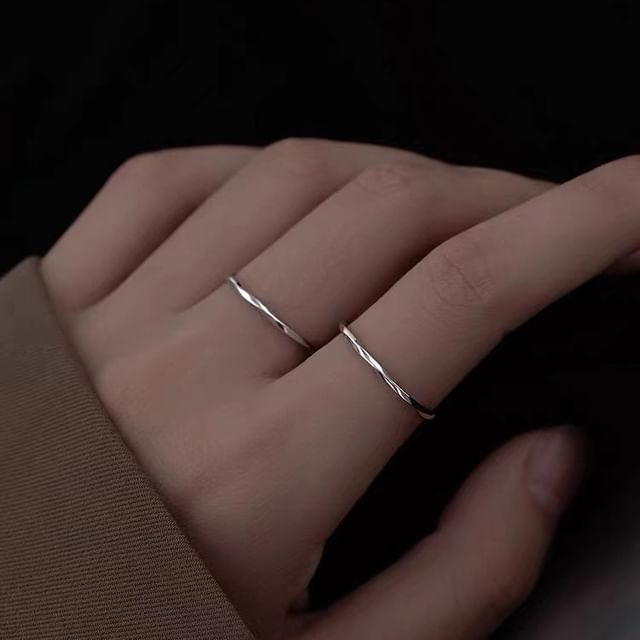 pexrl jewelry-Copper Thin Ring