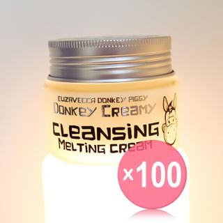 Elizavecca - Donkey Creamy Cleansing Melting Cream 100g (x100) (Bulk Box)