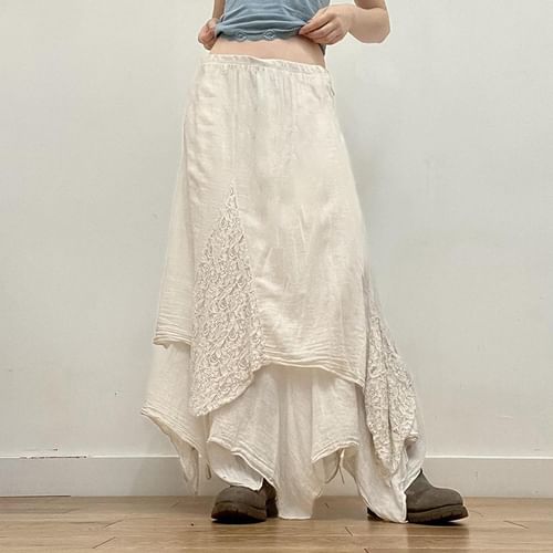 Silk shop skirt yesstyle