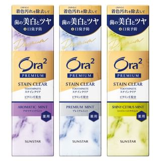 Sunstar - Ora2 Premium Stain Clear Toothpaste