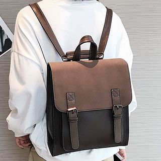 leather backpack crossbody