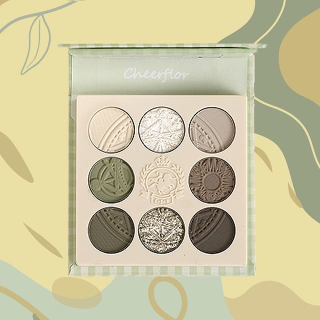 CHEERFLOR - Farley Garden Magic Circle Embossed Eyeshadow - CFR970