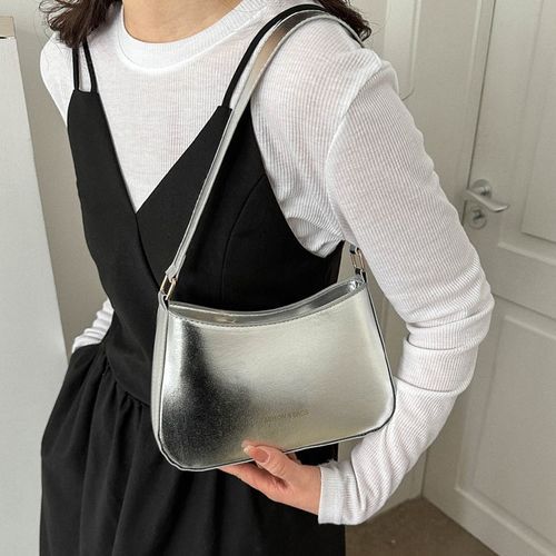 Shiny shoulder online bag