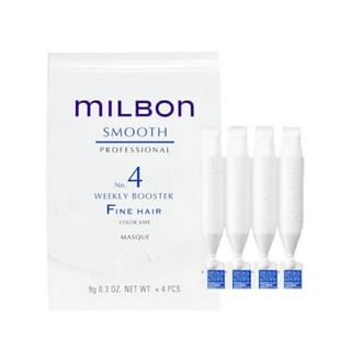 MILBON - Global Milbon Smooth Professional Weekly Booster No.4 Fine Hair