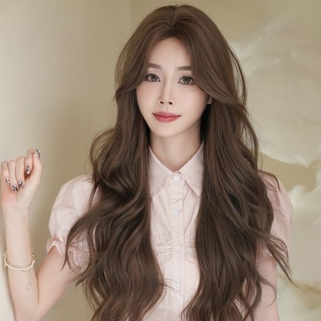 SEVENQ-Long Full Wig - Wavy