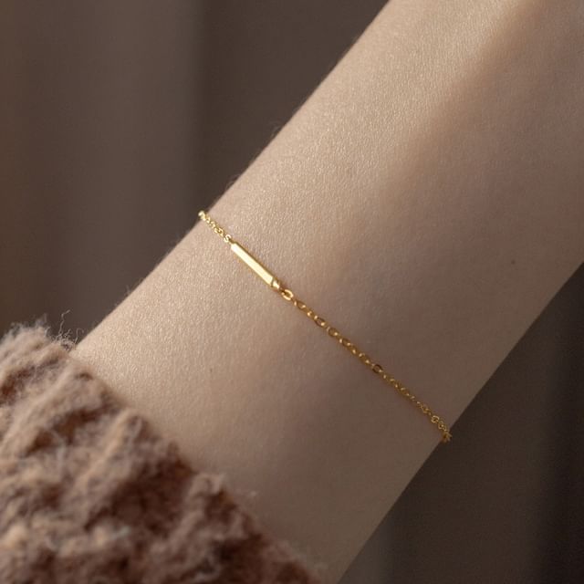 A-ROCH-Sterling Silver Bracelet