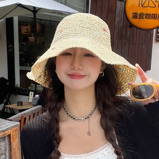 FROME-Straw Bucket Hat