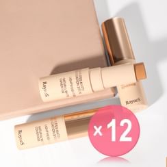 RoyueS - Flawless Matte Foundation Stick - 5 Shades (x12) (Bulk Box)