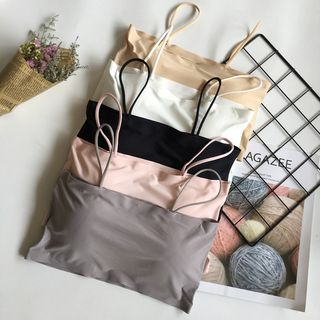 spaghetti strap bandeau