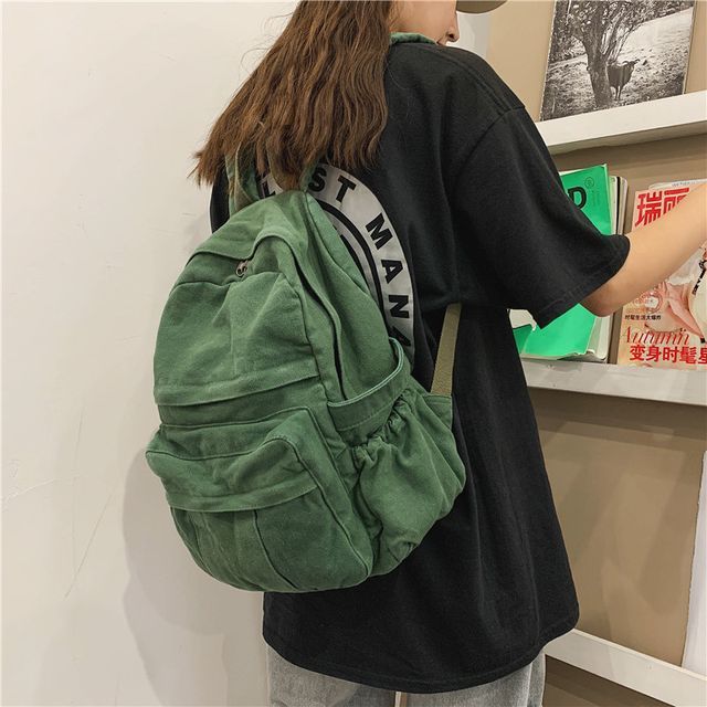 Hikuozy-Canvas Backpack