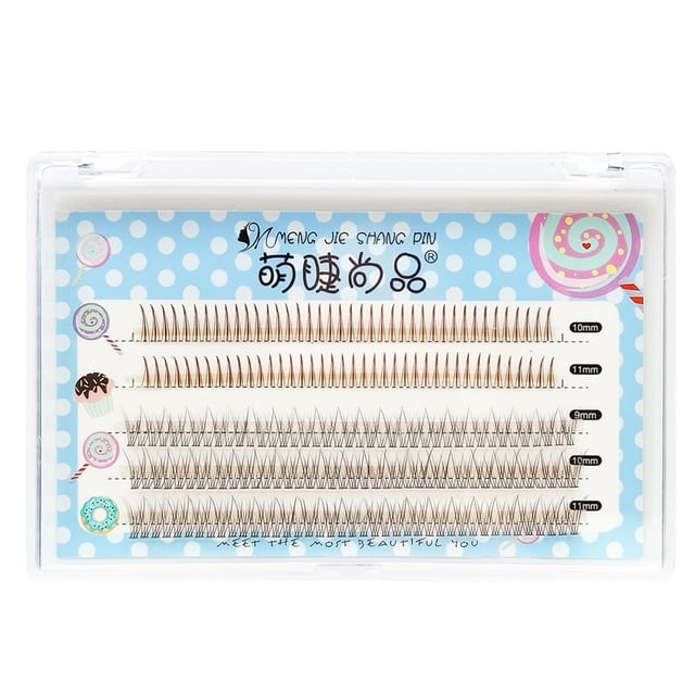 Mogugu-Natural Wispy Colored False Eyelashes