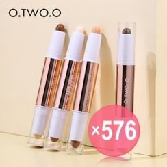 O.TWO.O - NEW Glow Lift Light Shadow Contour Stick - 2 COLORS (x576) (Bulk Box)