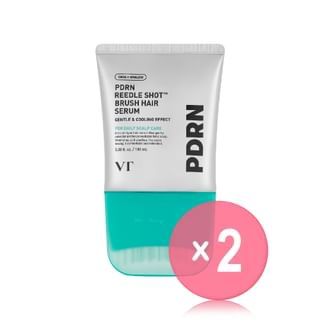 VT - PDRN Reedle Shot Brush Hair Serum 2pcs Bundle Set