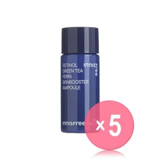 innisfree - Retinol Green Tea PDRN Skin Booster Ampoule Mini 5pcs Bundle Set