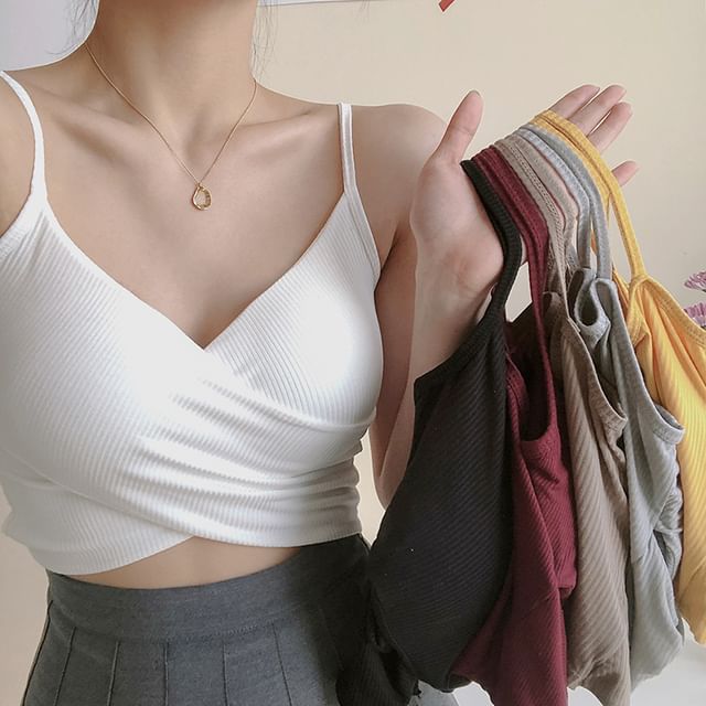 Shinsei-Cropped Camisole Top