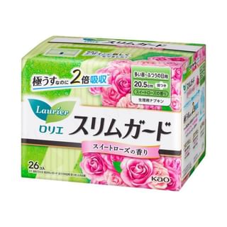 Kao - Laurier Ultra Slim Daily Absorbent Wing Feminine Pads 20.5cm