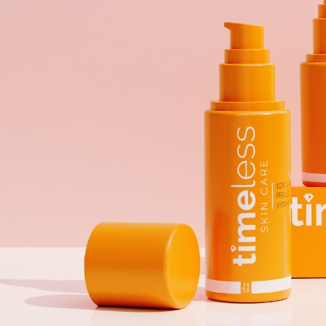 Timeless Skin Care-10 فيتامين سى هـ سيروم حمض الفيروليك-50 مل