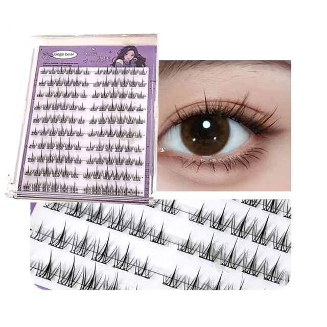 Gege Bear-Glue Free False Eyelashes Sunflower - Künstliche Wimpern