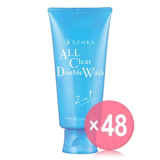 Shiseido - Senka All Clear Double Wash (x48) (Bulk Box)