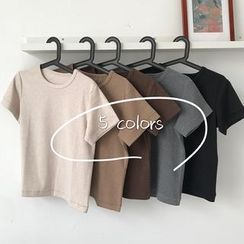 monroll - 纯色短袖T裇 monroll - 纯色短袖T裇