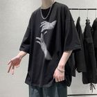 Bay Go Mall - Elbow-Sleeve Print T-Shirt | YesStyle
