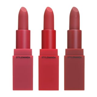 Buy 3CE - Red Recipe Matte Lip Color - 3 Colors in Bulk ...