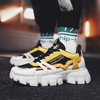 chunky platform sneakers