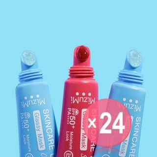 MizuMi - Skincare UV Lip Glassy Mask SPF 50+ PA++++ (x24) (Bulk Box)
