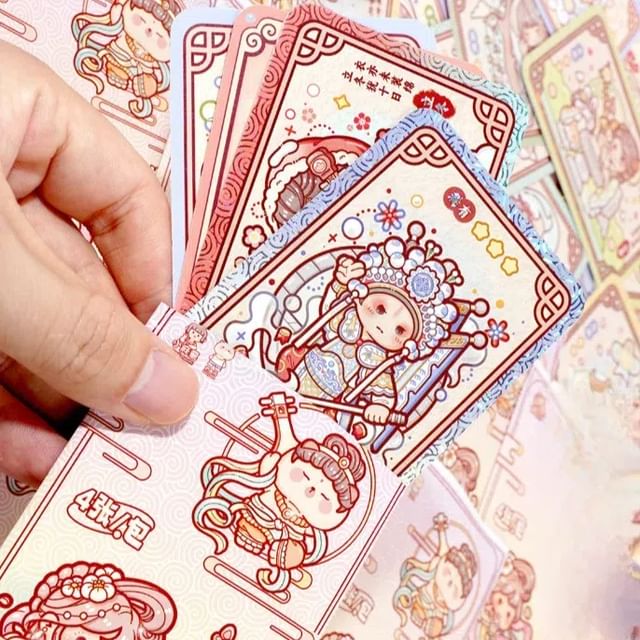 DUGA - Blind Bags Set : Cartoon Stamp Sticker / Badge / Instant Photo ...