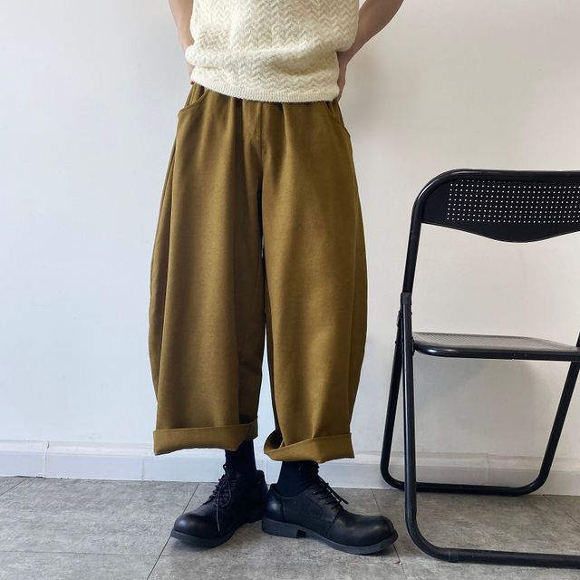 Patow-High Waist Wide Leg Pants