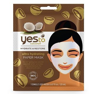 Yes To - Yes To Coconut: Ultra Hydrating Paper Mask (Single Pack)