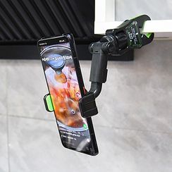 MECHA - Car Rear Mirror Clip On Phone Holder