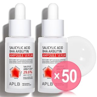 APLB - Salicylic Acid BHA Arbutin Ampoule Serum Set (x50) (Bulk Box)