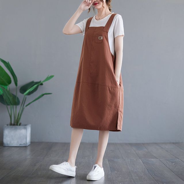 brown dungaree dress Red Toddler Dress | High-Quality Designs