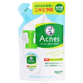 Rohto Mentholatum - Acnes Foam Face Wash Refill