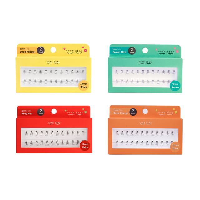 ccam bbak-Original Eyelash 2 Points - 13 Types