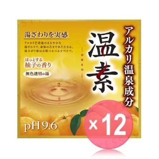 EARTH - ONSO PH9.6 Bath Agent Yuzu Fragrance (x12) (Bulk Box)