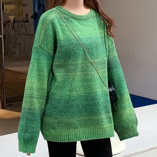 ombre sweater