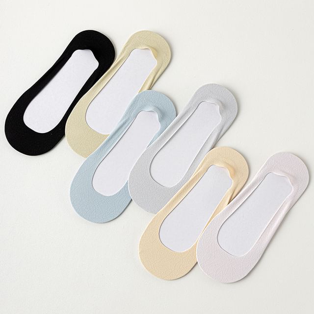 Gentiana-Plain No Show Socks