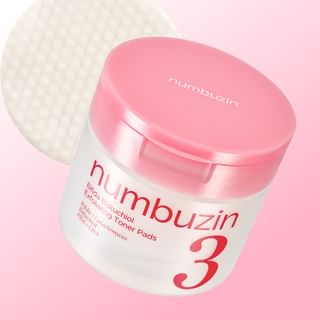 numbuzin - No.3 Bifida Bakuchiol Exfoliating Toner Pads