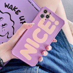 Sugar&Spice - 字母手機保護套 - iPhone 11 Pro Max / 11 Pro / 11 / SE / XS Max / XS / XR / X / SE 2 / 8 / 8 Plus / 7 / 7 Plus Sugar&Spice - 字母手機保護套 - iPhone 11 Pro Max / 11 Pro / 11 / SE / XS Max / XS / XR / X / SE 2 / 8 / 8 Plus / 7 / 7 Plus