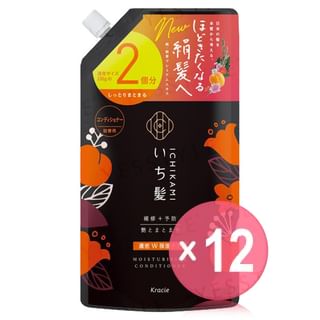 Kracie - Ichikami Moisturizing Conditioner Refill (x12) (Bulk Box)