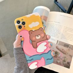 SIFFU - Cartoon Print Phone Case - iPhone 11 Pro Max / 11 Pro / 11 / SE / XS Max / XS / XR / X / SE 2 / 8 / 8 Plus / 7 / 7 Plus SIFFU - Cartoon Print Phone Case - iPhone 11 Pro Max / 11 Pro / 11 / SE / XS Max / XS / XR / X / SE 2 / 8 / 8 Plus / 7 / 7 Plus