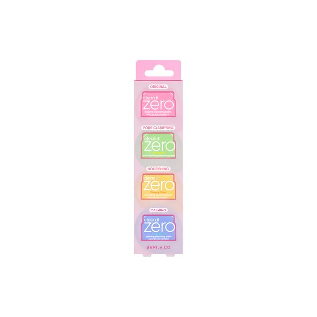 BANILA CO clean it zero 4種類セット BANILA CO - Clean It Zero Cleansing Balm Trial Kit | YesStyle