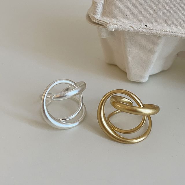 Panda Dama-Geometry Ring