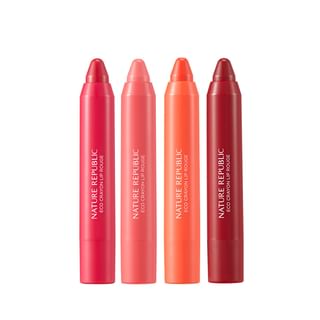 NATURE REPUBLIC - By Flower Eco Crayon Lip Rouge - 4 Colors