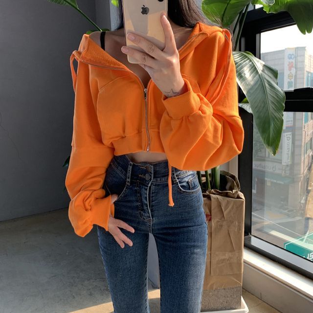 aesthetic orange outfit